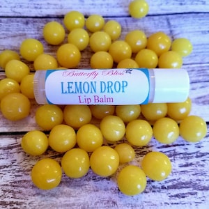 Lemon Lip Balm Favors | Baby shower favor | Birthday Party Favors | Lemon Lip Balm | Bridal shower | slumber party favors | Party favors
