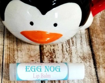 stocking stuffers for teens | stocking stuffers for kids | stocking stuffers for friends | eggnog lip balm | christmas lip balm | christmas