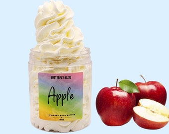 apple lotion | whipped apple lotion | whipped body butter | shea body butter | apple body butter | apple scented lotion | body butter