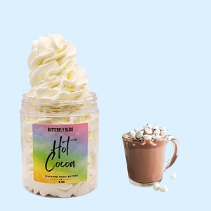 warme chocolademelk lotion | geklopte chocoladelotion | opgeklopte bodyboter | Shea bodyboter | chocolade bodyboter | Lotion met chocoladegeur