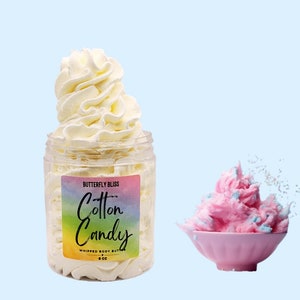 Whipped Body Butter | Cotton Candy Whipped Lotion | Lotion | Natural Body Butter | Hand Cream | Body Lotion | Body Butter Lotion | candy