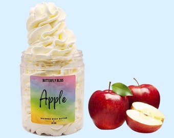 apple lotion | whipped apple lotion | whipped body butter | shea body butter | apple body butter | apple scented lotion | body butter