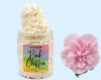 Körperbutter | 225 ml | Sheabutter geschlagen | Vegane Körperbutter | Bio-Hautpflege | Sheabutter | Mandelöl | Geschenk für Sie | Lotion