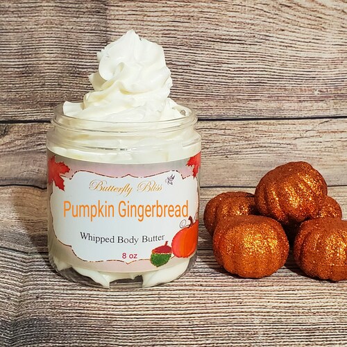 Pumpkin Gingerbread Scented Body Butter Pumpkin Gingerbread Etsy