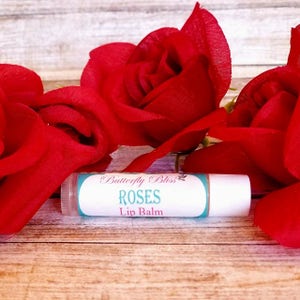 rose lip balm | rose scented lip balm | mothers day lip balm gifts | lip balm gifts | lip balm favors | coconut oil lip balm | lip balm