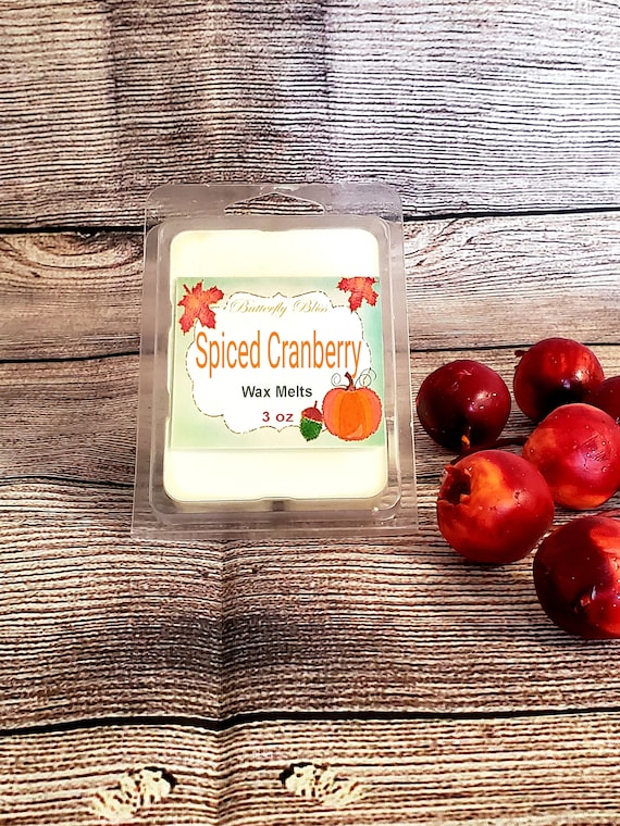 Spiced Cranberry Wax Melts | Cranberry Scented Wax Melts | Cranberry wax | Holiday wax melts | Thanksgiving Wax Melts | Cranberry Scented