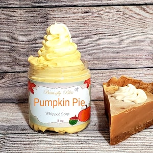 Pumpkin Pie Whipped Soap | Pumpkin Scented Whipped Soap | Pie Scented Soap | Pumpkin Whipped Soap | Bakery Scented Soap | Pumpkin Pie Spice