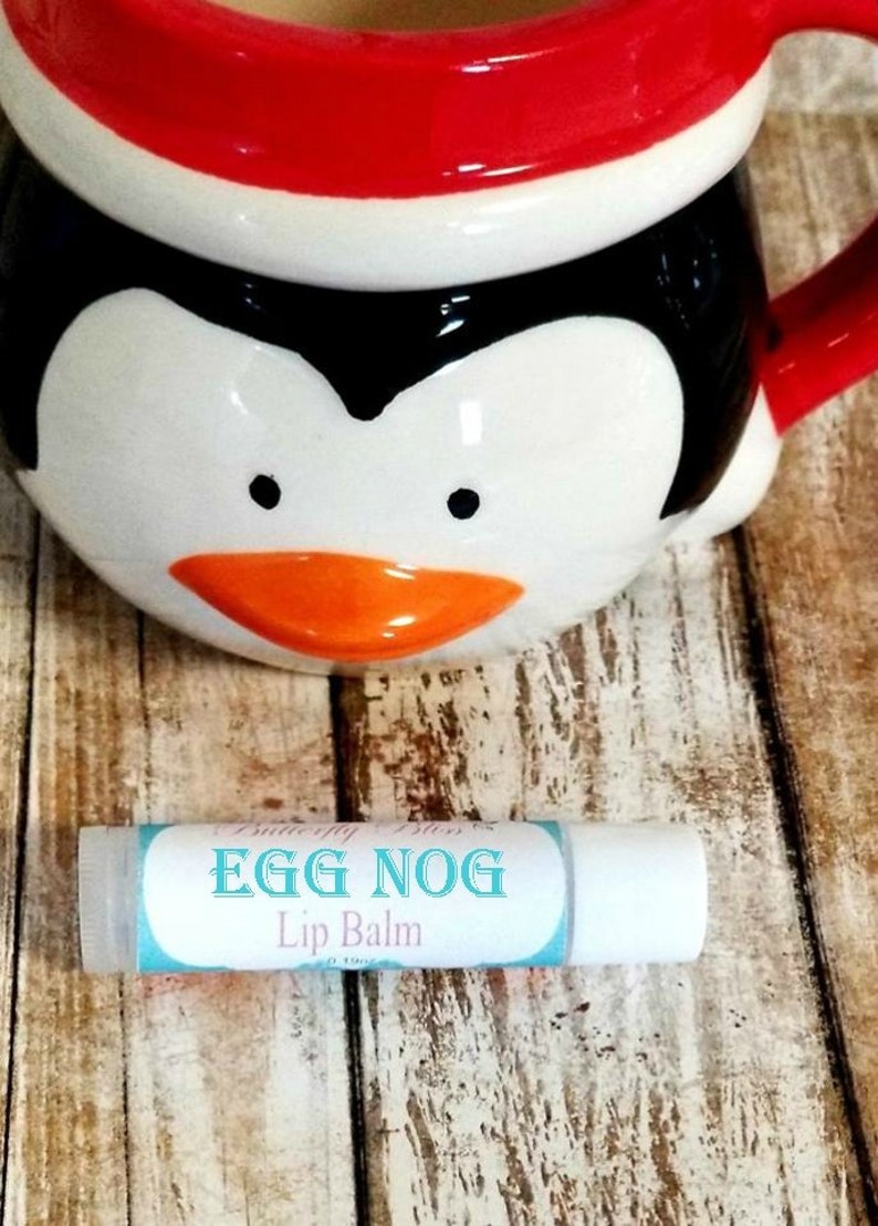 stocking stuffers for teens | stocking stuffers for kids | stocking stuffers for friends | eggnog lip balm | christmas lip balm | christmas 