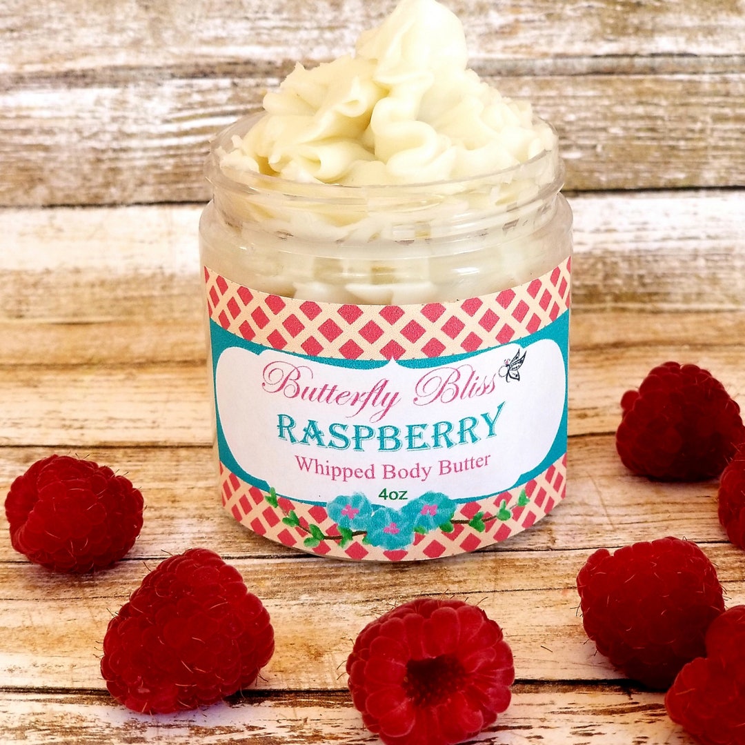 Whipped Body Butter Raspberry Whipped Body Butter Etsy