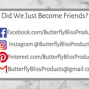May include: A graphic with the text "Did We Just Become Friends?" and social media icons and links for Facebook, Instagram, Pinterest, and email.