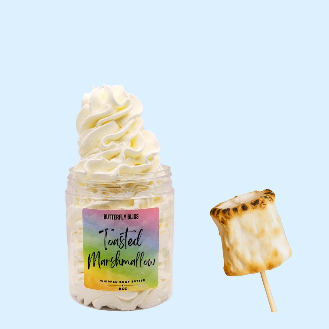 Toasted Marshmallow Body Butter Vegan Body Butter Marshmallow Lotion