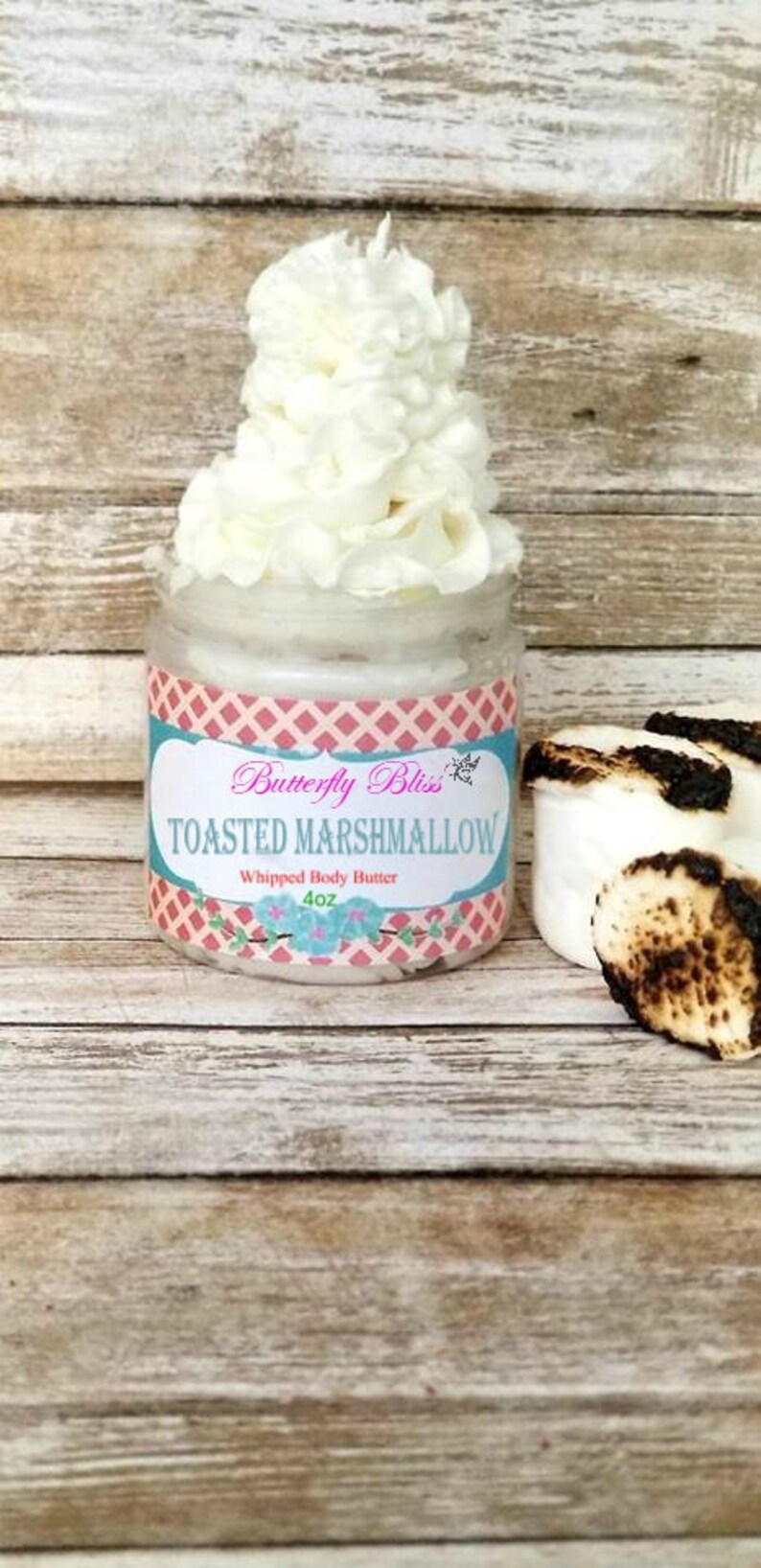 Toasted Marshmallow Body Butter Vegan Body Butter Etsy