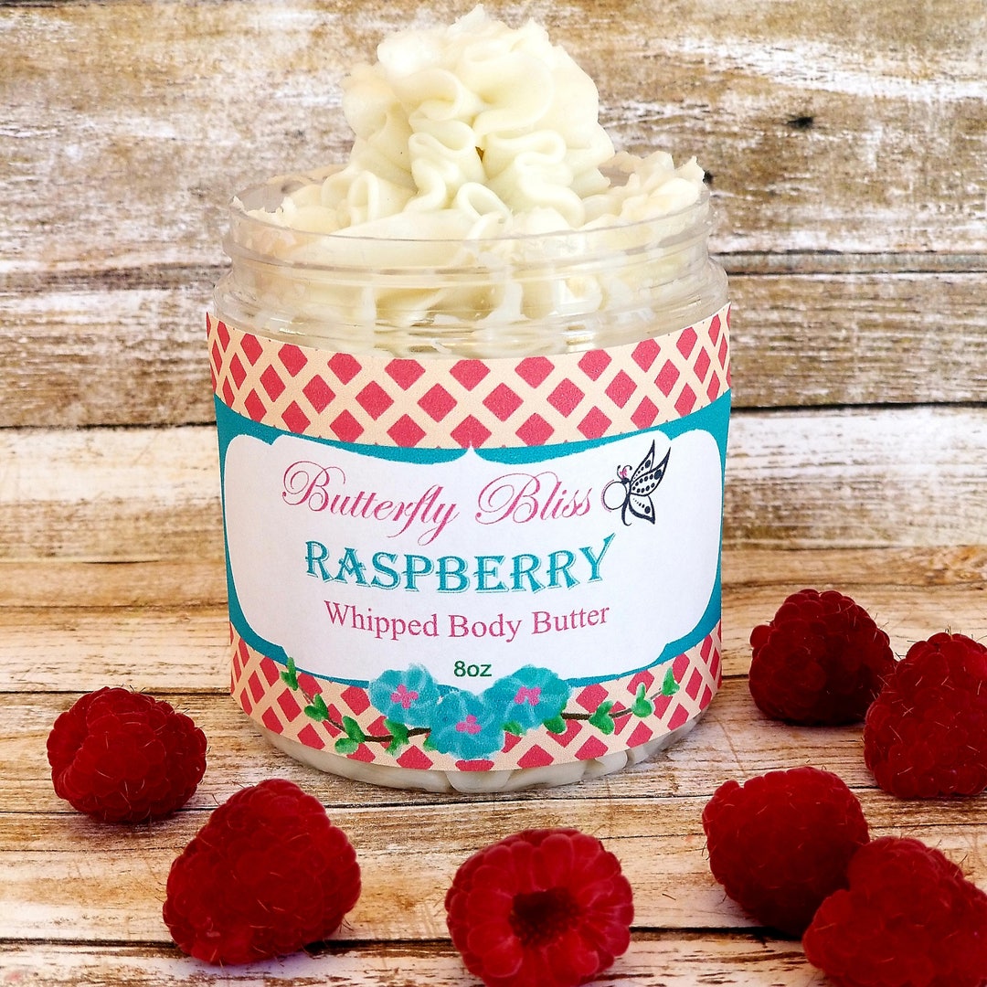 Whipped Body Butter Raspberry Whipped Body Butter Etsy