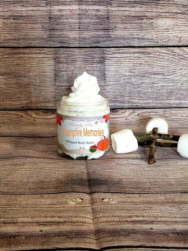 Campfire Lotion Marshmallow Lotion Campfire Scented Etsy