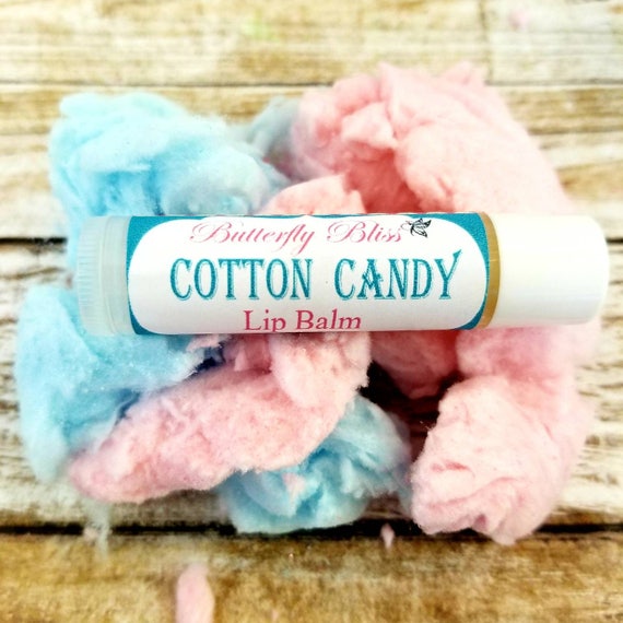 organic lip balm | cotton candy lip balm | cotton candy scented lip balm | lip balm tubes | natural lip balm | beeswax lip balm tubes