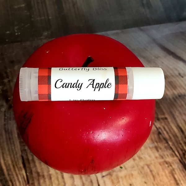 Candy Apple Lip Balm | Apple lip balm | Candy Scented Lip Balm | Great Gift Ideas for Kids | Classroom Gift Ideas for Kids | Stocking Gift