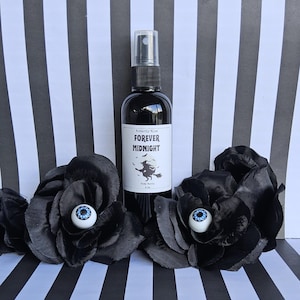 Forever Midnight Body Mist and Perfume Spray | Floral Scented Body Spray | Body Mist | Halloween Gift Idea | Body Mist Gifts | Body Oil