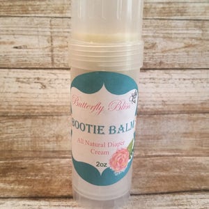 Bootie Balm | Natural Rash Cream | All natural Balm | Handmade Diaper Cream | Rash Cream | Sensitive skin | balm | butt balm | organic salve
