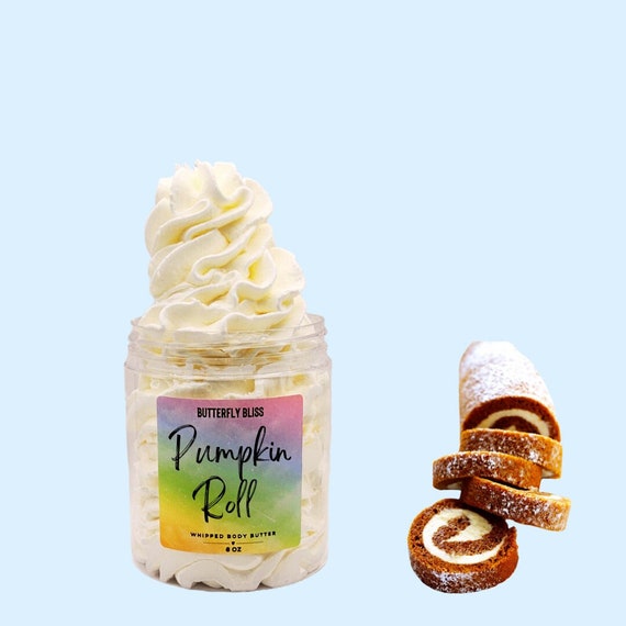 Pumpkin Body Butter | Pumpkin Roll | Pumpkin Lotion | Body Butter Whipped | Whipped Body Butter | Natural Body Butter | Organic Body Butter