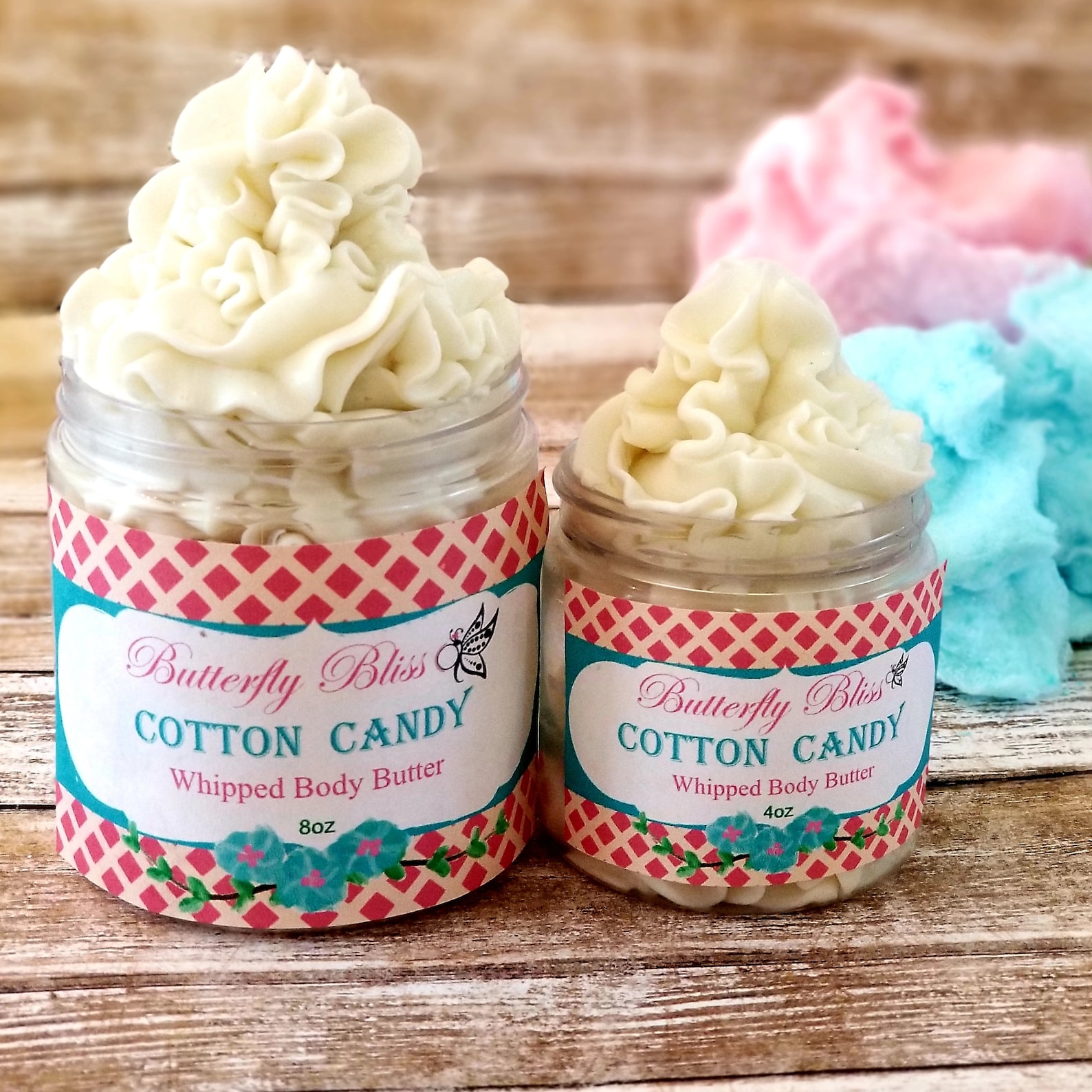 Whipped Body Butter Cotton Candy Whipped Lotion Lotion Etsy
