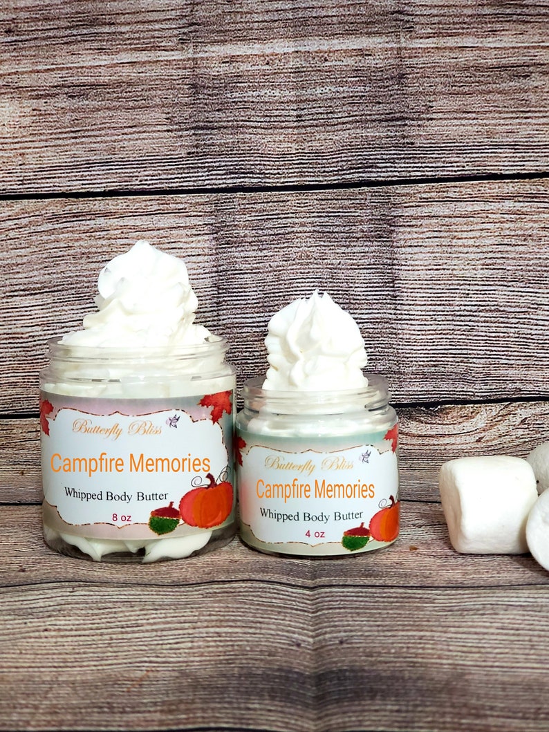 Campfire Lotion Marshmallow Lotion Campfire Scented Etsy