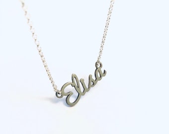 Name necklace in 925 silver
