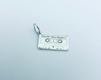 Audio cassette pendant