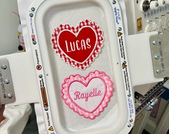 Basket Tag | Valentine’s Day Gift Tag | Heart Customized Tag