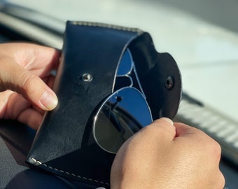 Leather Glasses Case