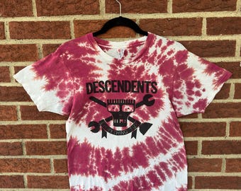 Vintage T-Shirt, 90s DESCENDENTS Everything Sux Tour, Tie Dye,  Size Medium