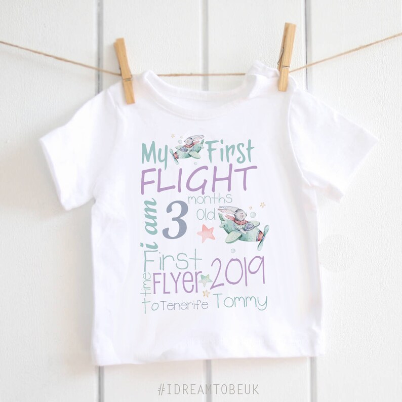 personalised baby t shirts