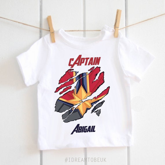 captain marvel baby clothes