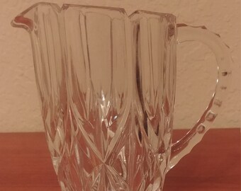 Vintage Cut Crystal Pitcher