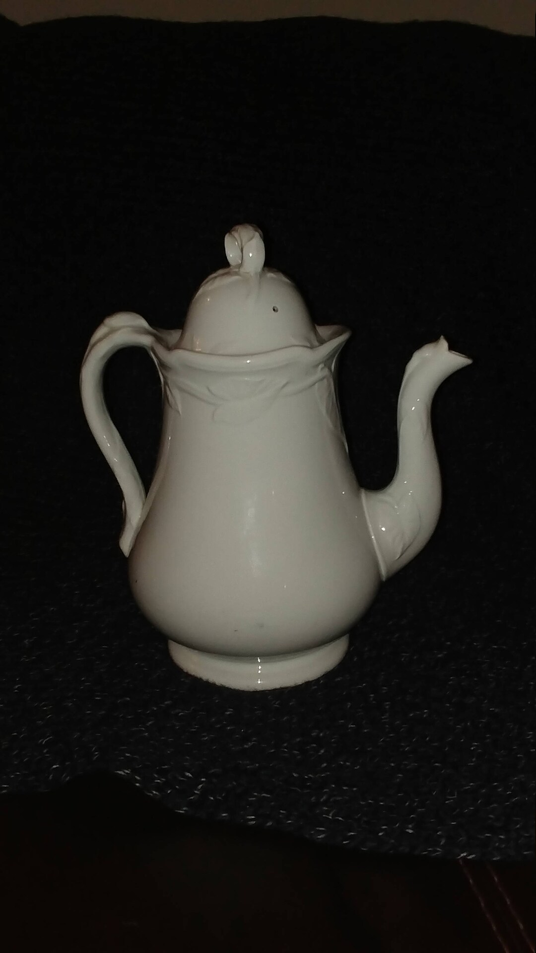 Large Early English Ironstone Teapot W Baker Co Etsy