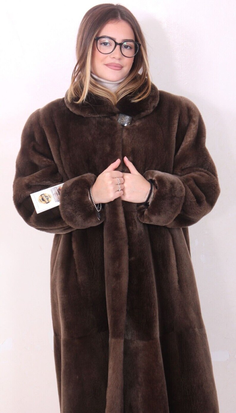 Beaver Fur Coat Shaved Beaver Fur Coat Bober Biber Pelzjacke Etsy