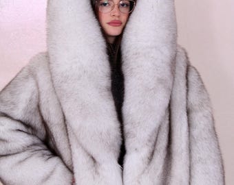 Fox Fur Jacket Jacket Fur Coat Fox Pelzmantel Fourrue Renard Mex