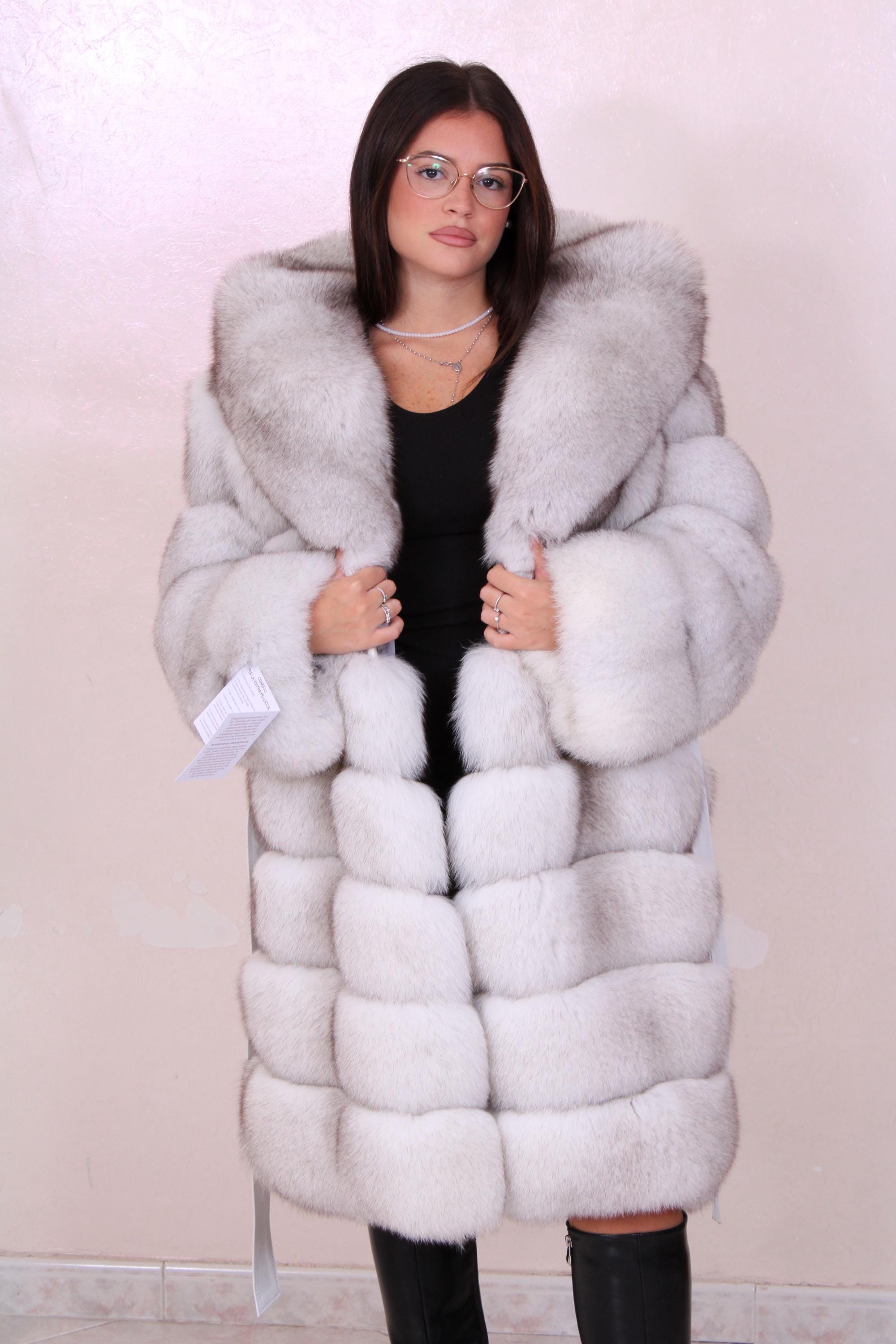 Fox Fur Jacket Jacket Fur Coat Fox Pelzmantel Fourrue Renard Mex