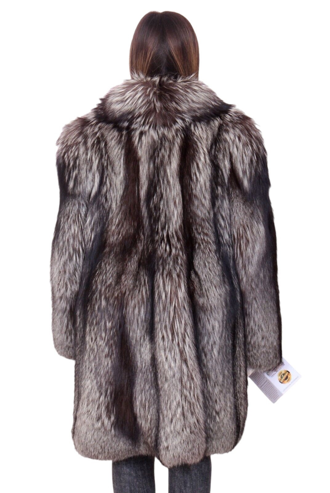 Real Fur Coat Echt Pelz Immaculate Soft Hair Shiny Silky