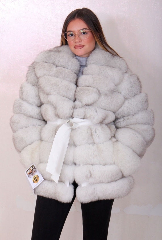 Fox Fur Jacket Jacket Fur Coat Fox Pelzmantel Fourrue Renard Mex