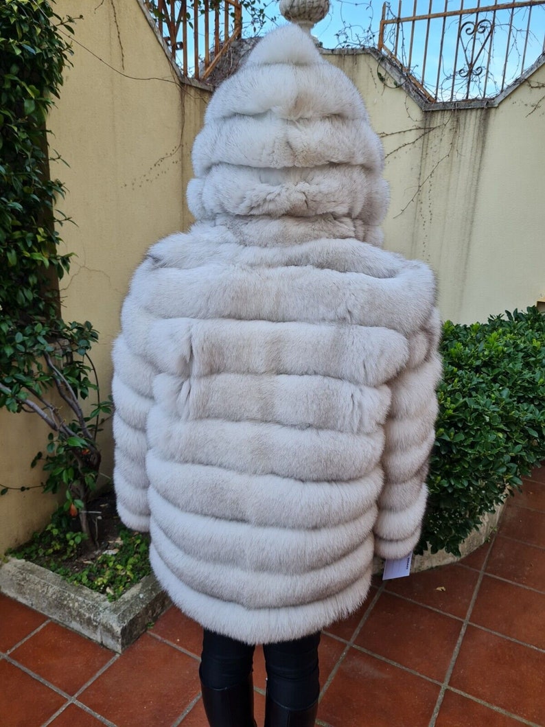 fox fur jacket jacket fur coat fox pelzmantel fourrue renard mex image 7