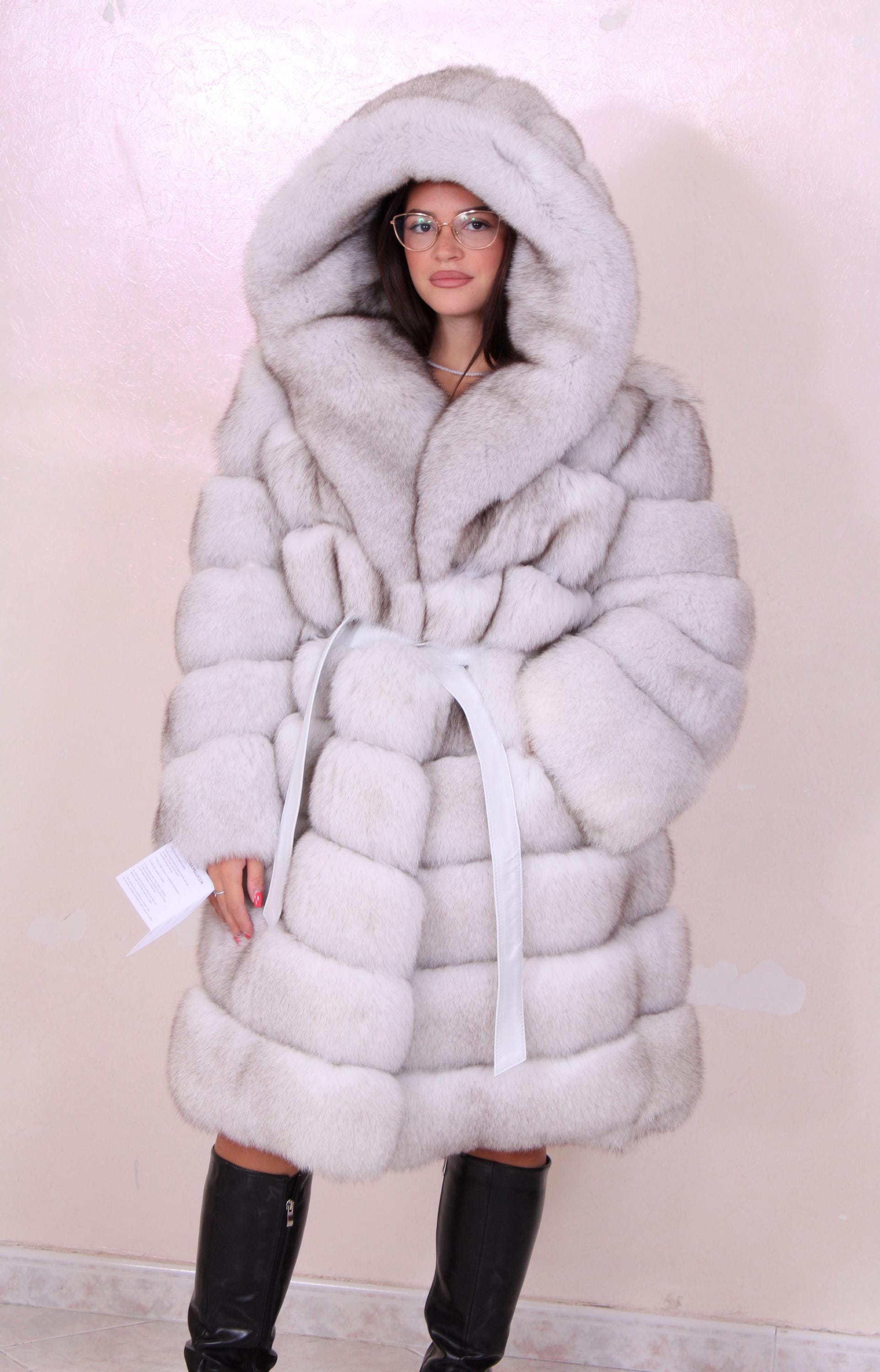 Fox Fur Jacket Jacket Fur Coat Fox Pelzmantel Fourrue Renard Mex