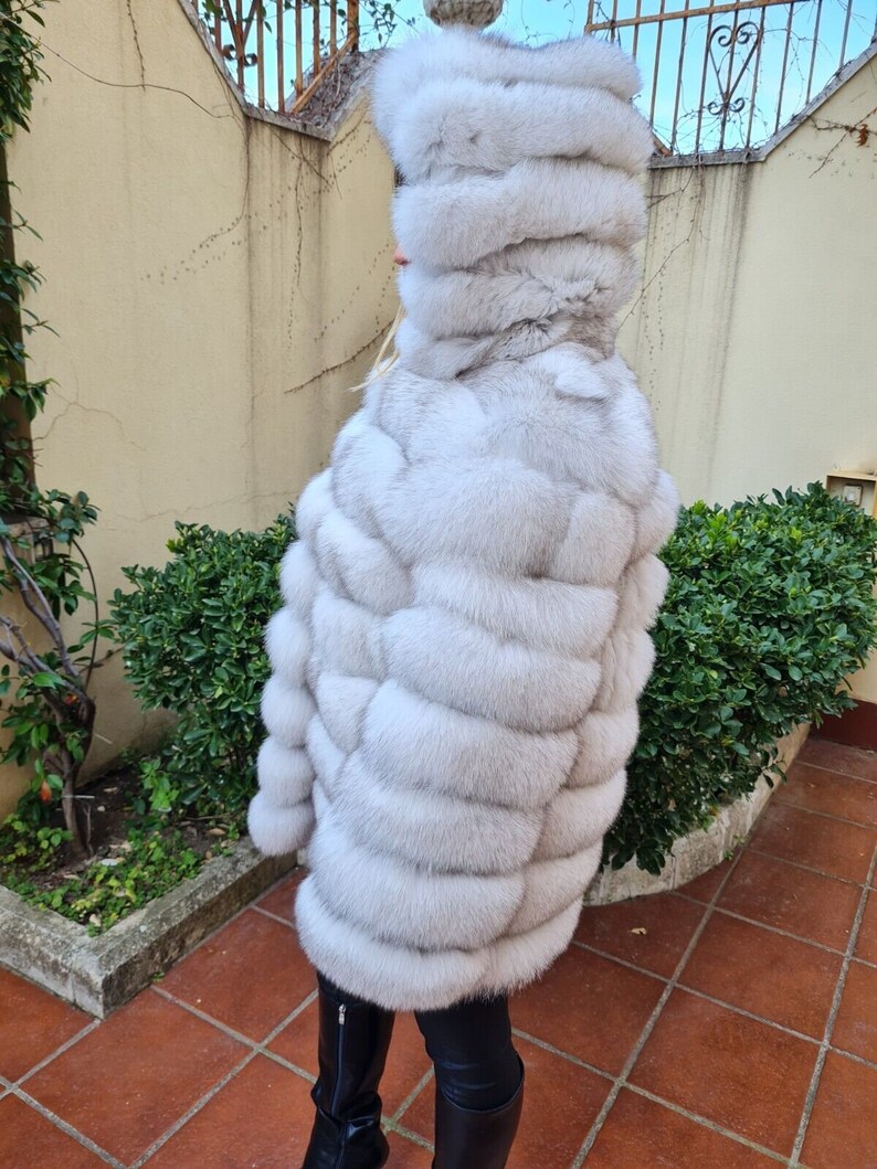 fox fur jacket jacket fur coat fox pelzmantel fourrue renard mex image 6