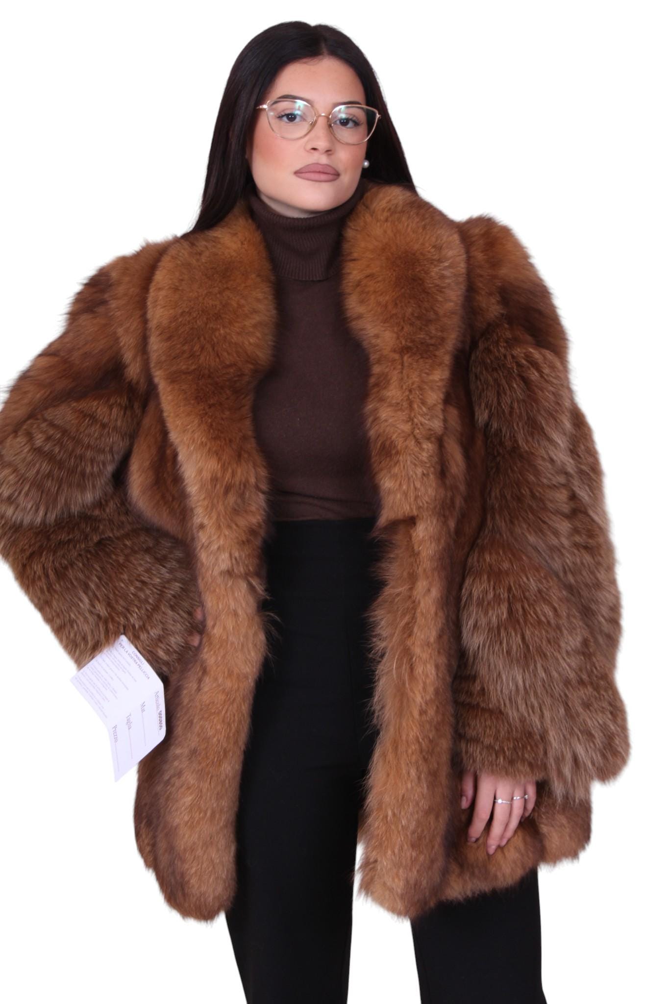 Fox Fur Jacket Jacket Fur Coat Fox Pelzmantel Fourrue Renard Mex