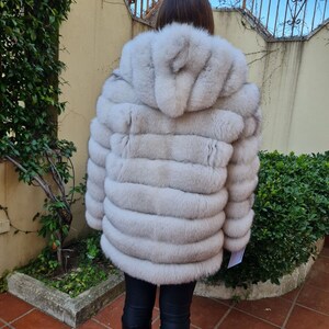 fox fur jacket jacket fur coat fox pelzmantel fourrue renard mex image 8