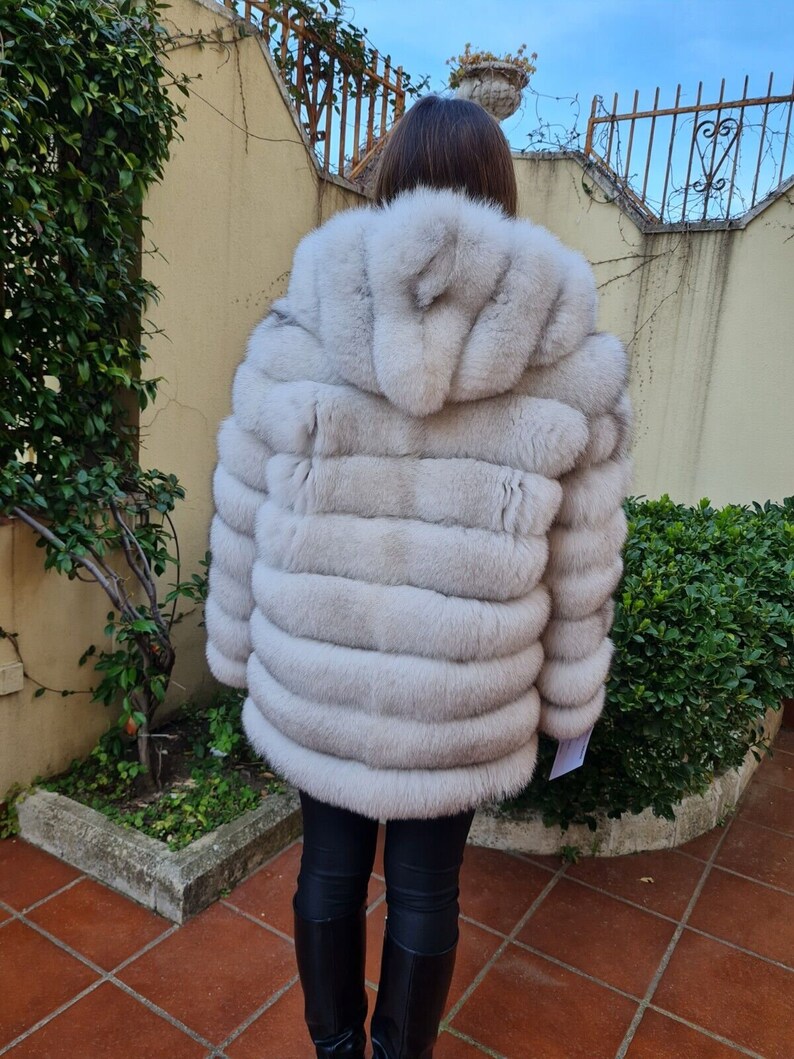 fox fur jacket jacket fur coat fox pelzmantel fourrue renard mex image 8