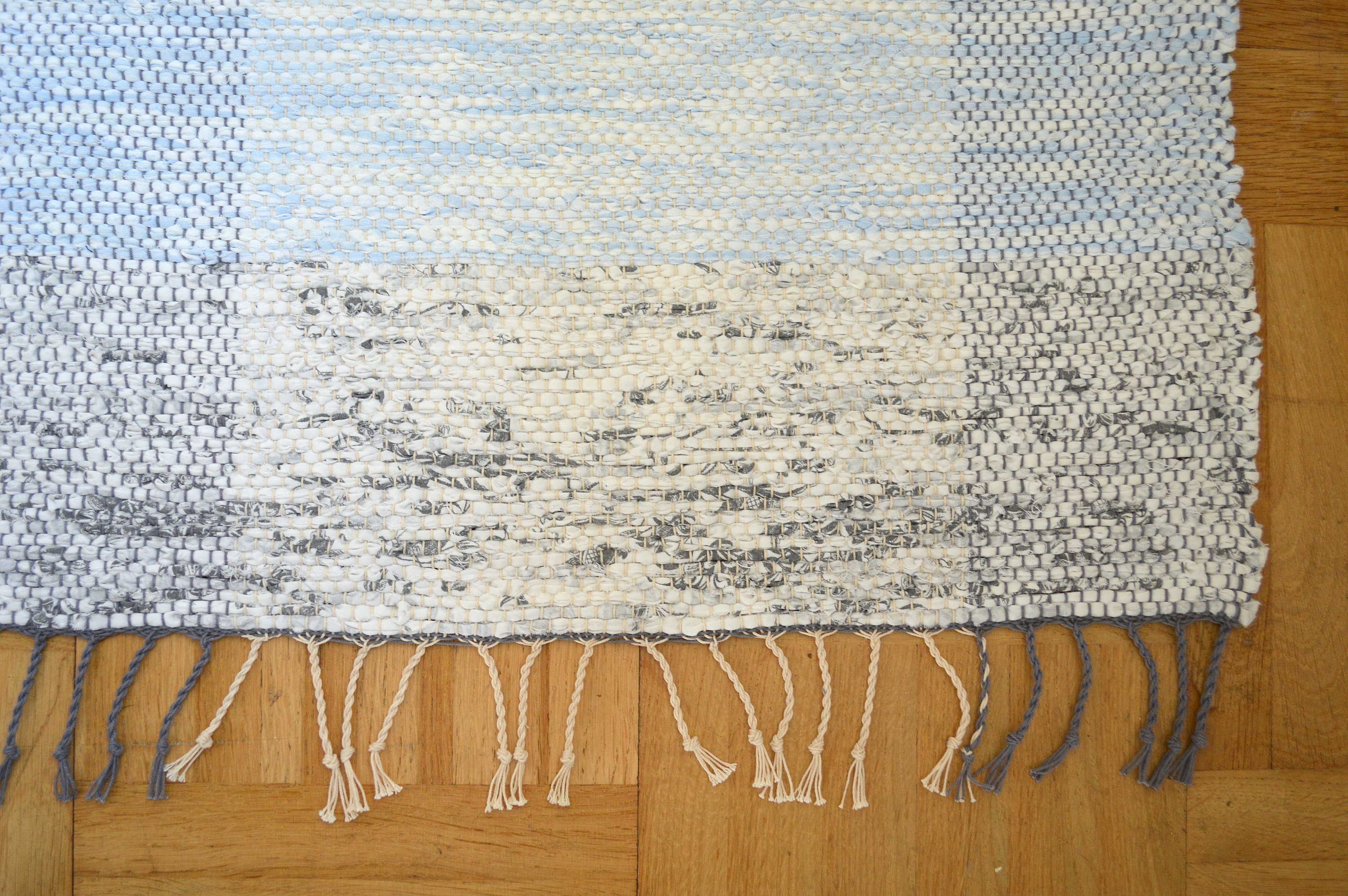 Handgewebte Stoffdecke trasmatta No.1 | Etsy