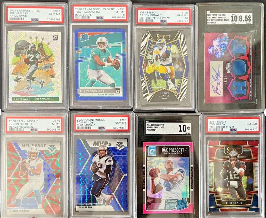 NFL Football Hot Packs - 15 Cards - Rookies Stars Hall of Famers Inserts Autos Jersey Patches Graded Cards Etc - Etsy