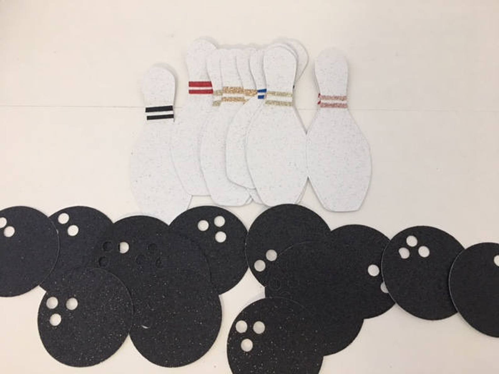 Bowling Ball Bowling Pin Paper Straws Bowling Party Supplies Etsy