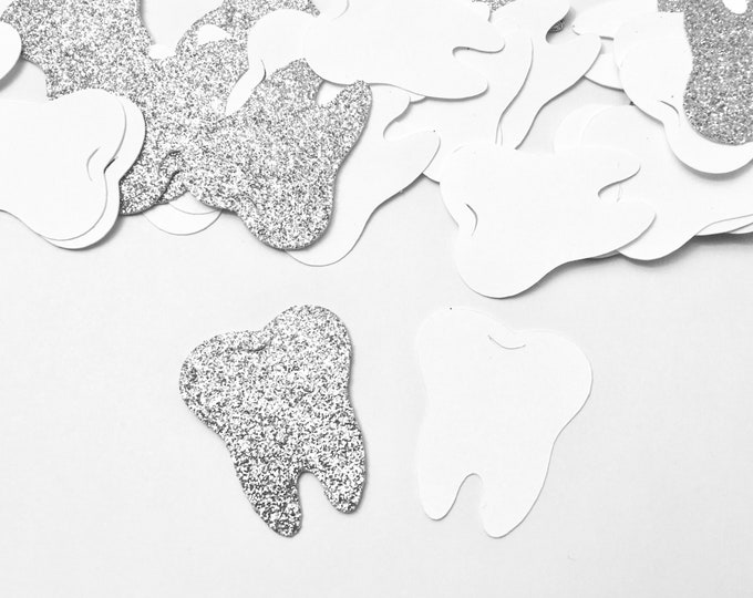 Tooth Confetti Teeth Confetti Dental School Confetti Dental Confetti