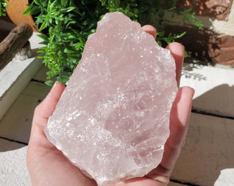 Rose Quartz, Large Raw Rose Quartz, Rose Quartz Rough